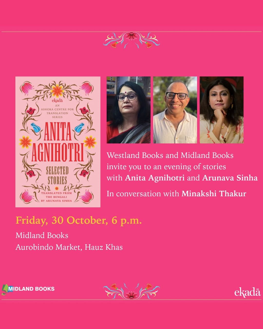 TWELVE SHORT STORIES FROM THE CROSSWORD PRIZE-WINNING WRITER OF SEVENTEEN, THE SICKLE AND MAHANADI.
